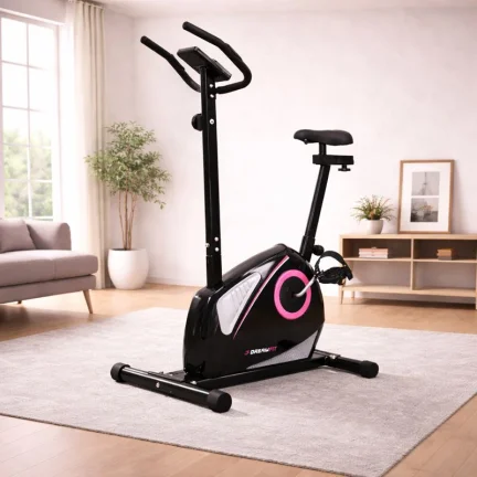 Велотренажер домашний DreamFit 122B с регулировкой нагрузки и LCD-дисплеем