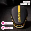 Боксёрские лапы DreamFit чёрно-жёлтые — тренировочные лапы для бокса, MMA, кикбоксинга, ударные пады