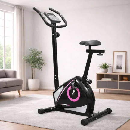 Велотренажер домашний DreamFit 122B с регулировкой нагрузки и LCD-дисплеем