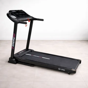 Беговая дорожка DreamFit DF-7755 с компактной конструкцией, LCD-монитором и надёжной платформой для дома — купить в DreamFit