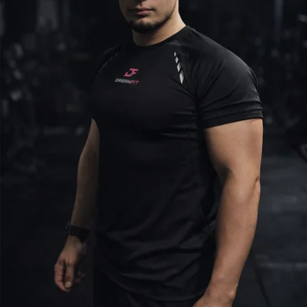 Фитнес-комплект DreamFit Tress, 3 предмета, модель Q (чёрный)