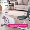 Велотренажёр DreamFit DF-207R — домашний кардиотренажёр, горизонтальный велосипед, 130 кг, 8 уровней нагрузки