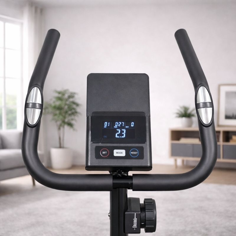 Велотренажер домашний DreamFit 122B с регулировкой нагрузки и LCD-дисплеем