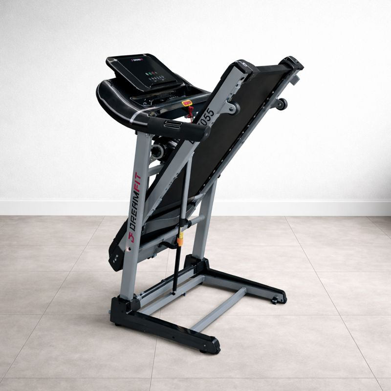 Беговая дорожка DF-7055, 2.5 HP, 1–12 км/ч, наклон до 15%, Bluetooth