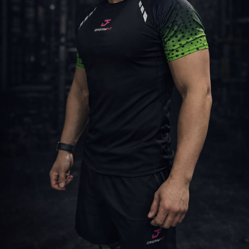 Фитнес-комплект DreamFit Tress, 5 предметов, модель Z (зелёный)