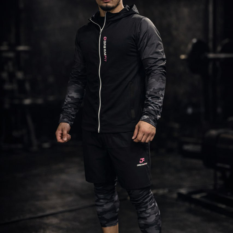 Фитнес-комплект DreamFit Tress, 5 предметов, модель V (военный цвет)