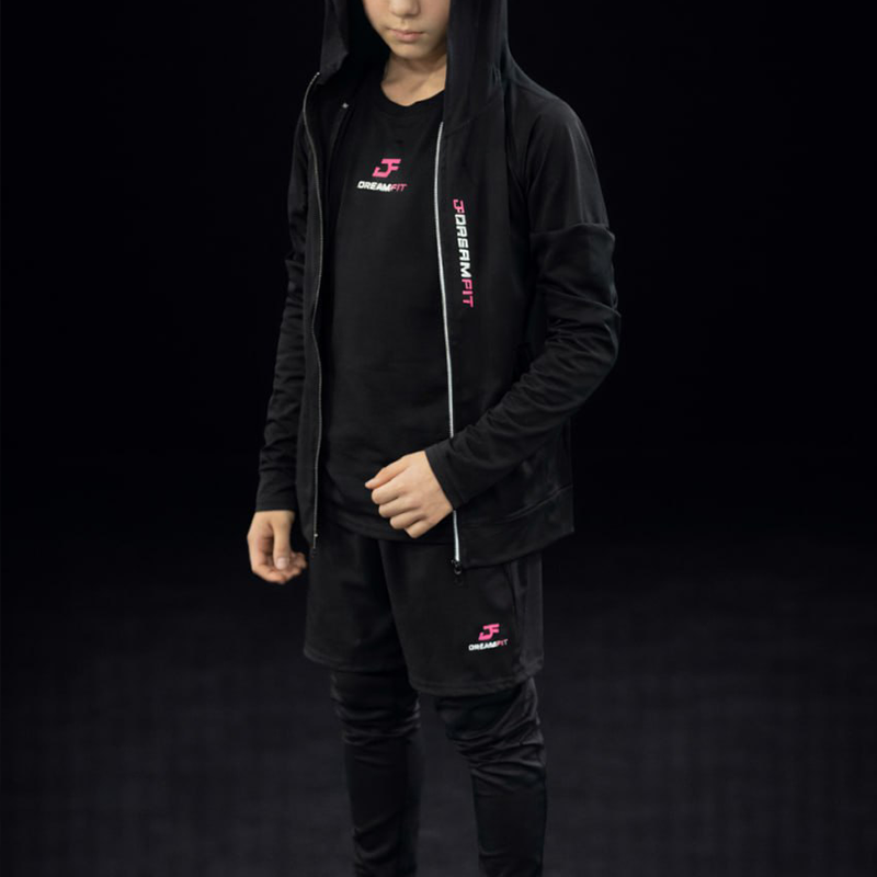 Детский фитнес-комплект DreamFit Tress, 5 предметов, модель Q (чёрный) — купить в DreamFit