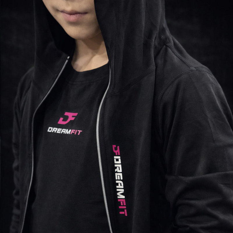 Детский фитнес-комплект DreamFit Tress, 5 предметов, модель Q (чёрный)