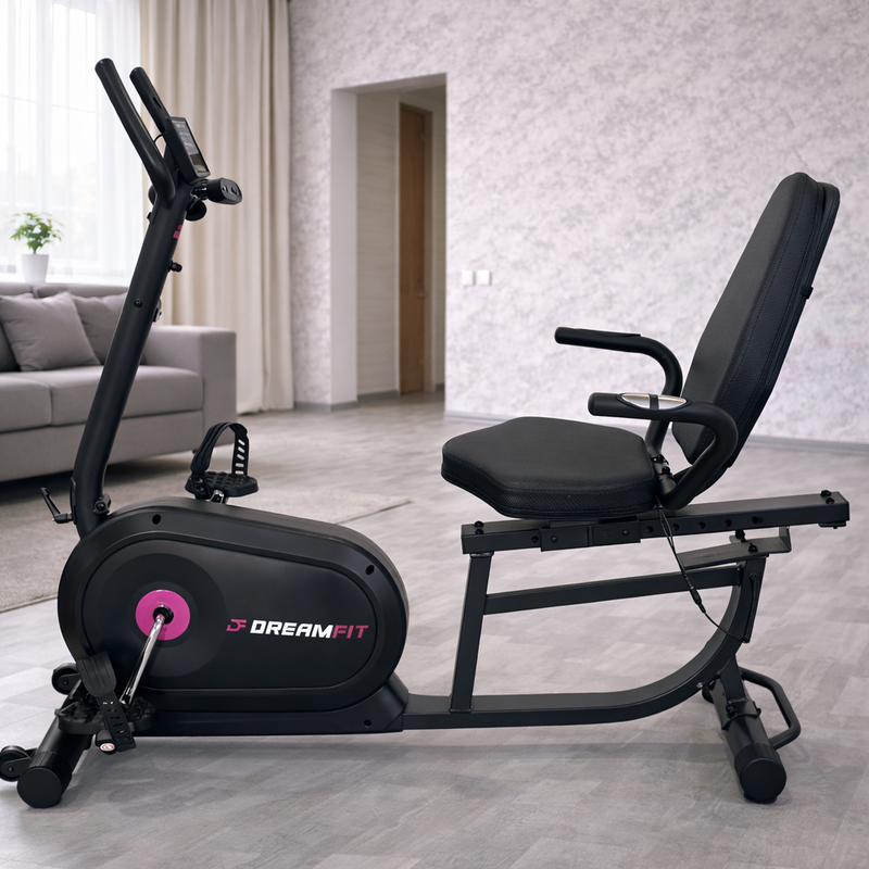 Велотренажёр DreamFit DF-203S – до 120 кг, 8 уровней нагрузки, для дома — купить в DreamFit
