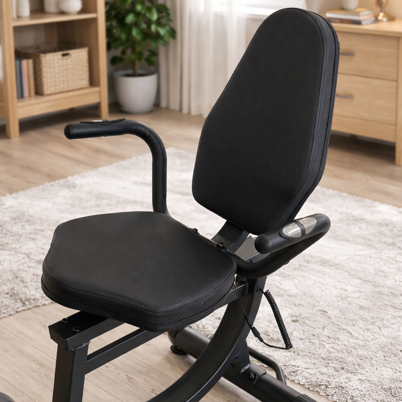 Велотренажёр DreamFit DF-203S – до 120 кг, 8 уровней нагрузки, для дома